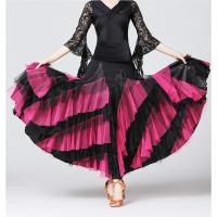 Elegante Vestido de Baile de Salón Moderno Vestido Corto con Bailout de Vals 6 Colores Disponibles - details 27