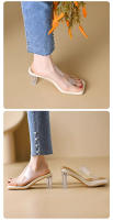 Sandalias de Hadas Transparentes Tacones Altos Comodidad para Pies Zapatos de Moda para Mujer y Hombre - details 6