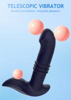 Vibrador Dildo de Empuje para Parejas Estimulador de Clítoris Vagina Punto G Juguete Sexual para Masturbación de Mujeres - details 0