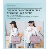 Nueva bolsa de almuerzo multifuncional de gran capacidad, bolsa de almuerzo portátil de doble bolsillo, bolsa de picnic antisalpicaduras - details 2