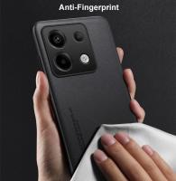 Funda de lujo PU cuero para Xiaomi Poco M6 Pro 4G Protección total sin fisuras Silicona mate - details 7