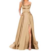 Vestidos de graduación para mujer, vestidos largos elegantes con Espalda descubierta, vestidos formales de talla grande - details 9