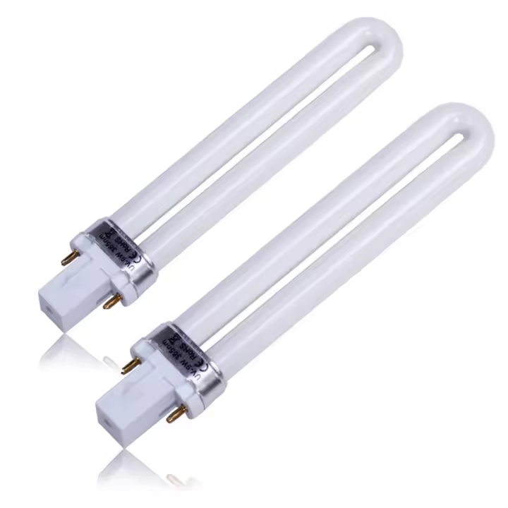 Secador de Uñas Profesional Electrónico Lámpara UV de 365nm de 9W 2pcs - 1