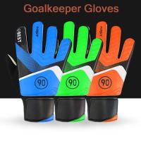 Children Anti-Collision Latex Goalkeeper Gloves Football Gloves Soccer Goalie Hand Protection - details 1
