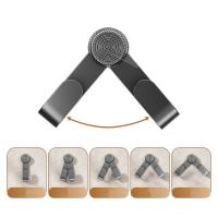 Estante para tapas de ollas con distancia ajustable, soporte para tapas de ollas para montaje en pared, herramienta de estabilización, almacenamiento, gancho para tabla de cortar, cocina - details 2