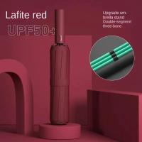 Paraguas plegable con hebilla de anillo inverso, sombrilla automática de negocios Premium, a prueba de viento y lluvia - details 17