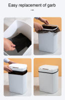 Cubo de basura con sensor automático para cocina y hogar, cubo de basura inteligente para baño, Herramientas de limpieza - details 12