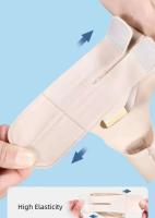 Muñequera protectora de compresión elástica suave, Protector de pulgar Spica Spt, muñequera ligera para deportes de gimnasio - details 10