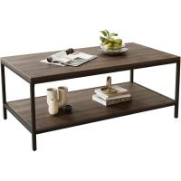 Estilo Industrial Minimalista, Mesita de café con Malla Decorativa, 45x110x60 cm (Alto-Ancho-Fondo) - details 3