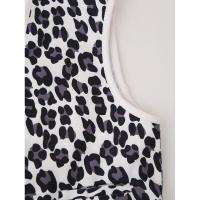 BUNO-Chaleco de leopardo de pana para mujer, ropa de calle con bolsillos de estilo Retro, sin mangas, holgado y fino, Top corto, novedad de 2025 - details 5