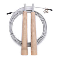 Silicone Handle Jump Rope Fitness PVC Sports Steel Wire Skipping Ropes Crossfit Adjustable Exercise Workout Skipping Equipment - details 7