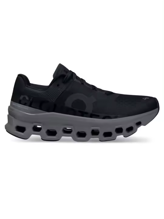 Zapatillas Negras Running Cloudmonster Black Magnet On - 1