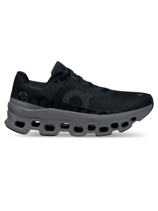 Zapatillas Negras Running Cloudmonster Black Magnet On - 1