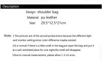 Bolso de hombro de charol de cuero PU para mujer, bolso de diseñador de lujo, bolso de compras de gran capacidad, moda - details 0
