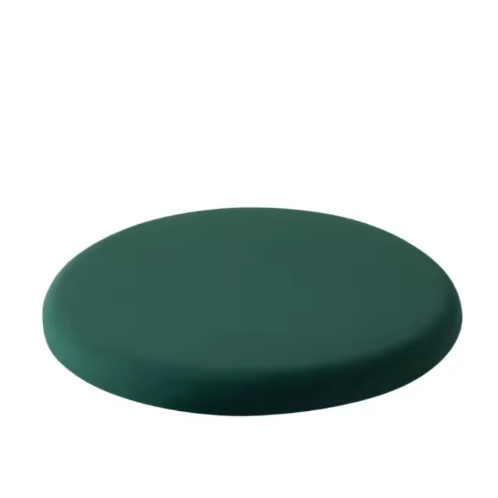 Cómodo cojín para asiento de hemorroides, taburete redondo antideslizante suave, cojín para silla de oficina ergonómico transpirable, ciática - 1