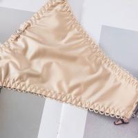 Calzoncillos dulces sin costuras para niña, cinturón fino para mujer, bragas deportivas, bragas con lazo, Tanga para mujer, lencería femenina, calzoncillos de satén - details 26
