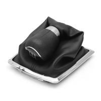 Perilla de palanca de cambios Manual de 5 velocidades para coche, cubierta de arranque de polaina para ford Focus MK2 FL MK3 MK4 MK7 Mondeo Galaxy Kuga - details 5