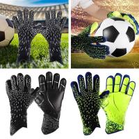 Guantes deportivos gruesos para adultos y adolescentes, Manoplas de portero de fútbol con agarre fuerte - details 1
