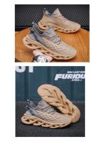 Zapatillas de correr para hombre, zapatos ligeros de suela gruesa para exteriores, calzado de entrenamiento para caminar - details 9