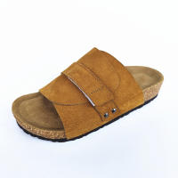 Zapatillas antideslizantes de piel sintética, zapatos de playa de verano para parejas, sandalias con velcro y suela suave. - details 4