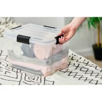 Cajas de Almacenamiento de Plástico Herméticas de 70L Tapa y Cierres a Presión - details 22