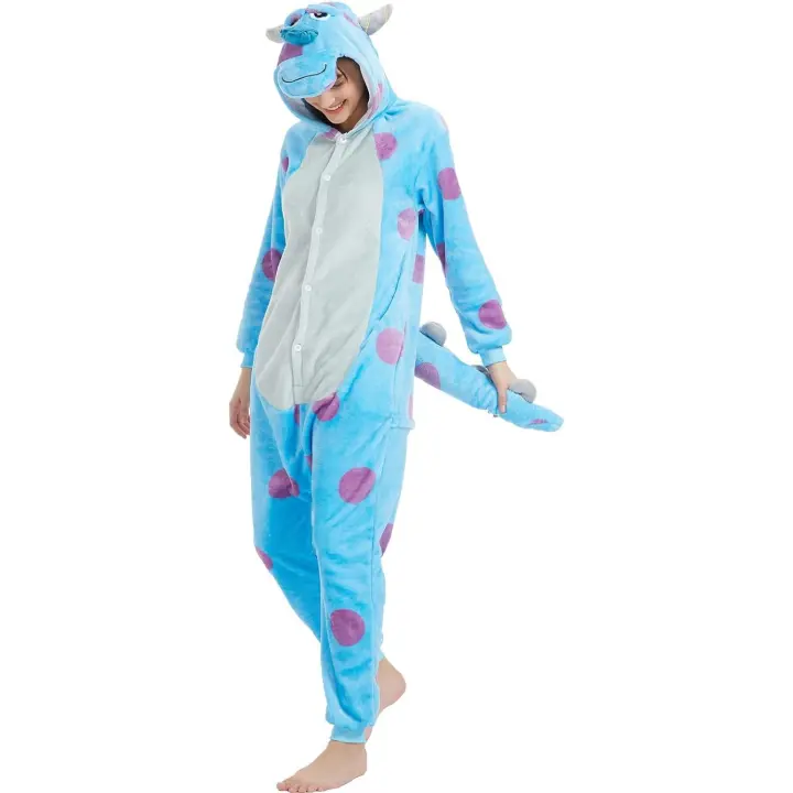 Pijama Unisex para adultos, mono de Navidad y Halloween, disfraz de Sully Sullivan - 1