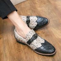 Vestido de negocios elegante para hombre, informal, plano, cómodo de llevar, zapatos de cuero para conducir, Oxford - details 11