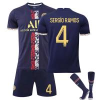 Conjunto De Ropa Infantil Para Niños Y Niñas Fan De Camiseta De Entrenamiento Uniforme Deportivo Casual Unisex Verano Poliéster - details 1