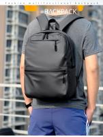 Nueva mochila de gran capacidad a la moda para hombre, bolso para ordenador portátil, bolso escolar de tela impermeable para estudiantes, gran oferta - details 1