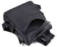 Mochila de Viaje para Mujer Multi-use de Nylon en Color Sólido Gran Capacidad con Colgante de Gato Bolso de Hombro Simple y Elegante - details 15