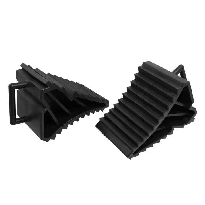 2 uds antideslizante vehículo coche camión rueda neumático bloqueo bloque negro - 1