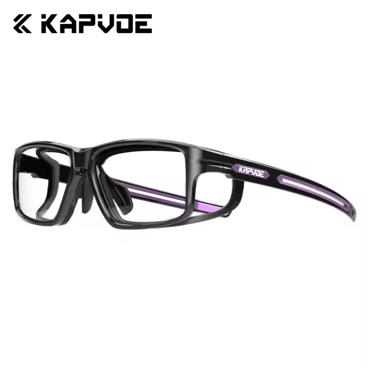 Kapvoe, gafas de baloncesto para hombre, gafas de fútbol a prueba de viento, gafas para deportes al aire libre, gafas de ciclismo resistentes a impactos de fútbol - 1