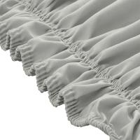 Falda de cama elástica con volantes, cubierta suave y cómoda, resistente a la decoloración, Protector de cama sin superficie - details 8
