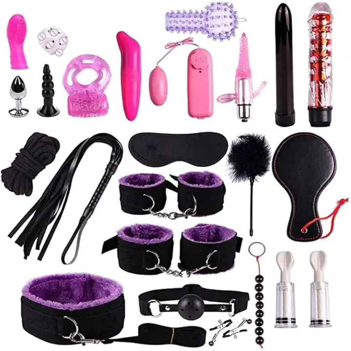 Piezas Sexuales eróticos para mujer, Juguetes Sexuales para relajarse, bondage SM, 22 unidades - 1