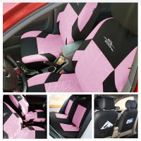 AUTOYOUTH-conjunto completo de tela de poliéster Universal, Fundas protectoras para asientos de coche, color rosa, para mujer y Niña - details 1
