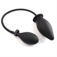 Embalaje privado SEX Masajeador de silicona extensible para hombres y mujeres, juguetes sexuales con enchufe Iatable, consolador Anal para patio trasero - details 4