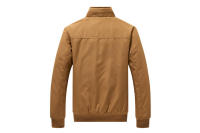 Otoño Invierno chaquetas acolchadas gruesas moda hombres cuello alto avances cálidos ts ropa de negocios - details 5