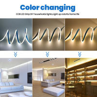 GAHADA Tira de Luz LED flexible 12V 24V 320LEDs/m Cinta lineal de 8mm de ancho - details 2