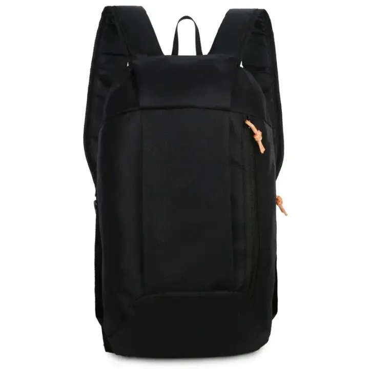 Mochila deportiva ligera y pequeña para hombres, material exterior principal de lona con forro de tela, adecuada para actividades al aire libre. - 1