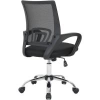 Ergonómica con Ruedas de Nylon con Malla Transpirable en Color Negro |   Modelo Aitana - 96 x 48 x 59 cm - details 3