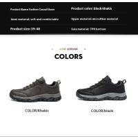Nuevos deportes multifuncionales de cuero de fibra ultrafina de alta gama para hombre para moda al aire libre, antideslizantes, impermeables y transpirables - details 5