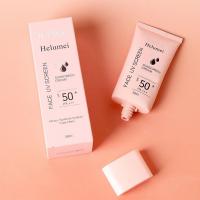 Bloqueador solar blanqueador de flores SPF50 +++ hidratante refrescante sin protección UV blanca falsa protector solar cuidado de la piel Facial - details 3