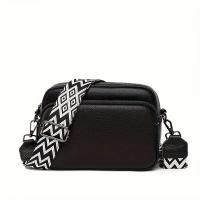 Bolso Cruzado de Cuero Genuino para Mujer - Elegante Bolso Cuadrado Pequeño con Cierre de Cremallera, Correa Desmontable, Bolso Minimalista para Uso Diario y Formal en Negro/, Duradero y Fácil de Limpiar para Mujer, Accesorio Versátil, Estética Moderna - details 1