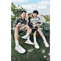 Sandalias de Playa de Verano Zapatos de Compromiso Antideslizantes Impermeables de Suela Suave EVA para Hombres y Mujeres Uso al Aire Libre - details 1