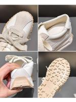Aumento de altura 7 cm estilo ballet suela gruesa aumento de altura interior zapatos Forrest Gump zapatos pequeños 2025 principios de primavera nuevos zapatos deportivos casuales - details 6