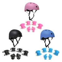 Conjunto de Casco de Bicicleta Ajustable para Niños Protección Deportiva de Seguridad para Rodillas, Rodillas, Muñecas Ideal para Bicicleta, Monopatín, Scooter - details 9