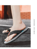 Nuevos hombres chanclas antideslizante desgaste exterior pellizcar zapatillas de los hombres zapatos de playa al aire libre - details 17