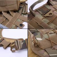 Chaleco Táctico Militar para Mascotas Correa de Entrenamiento al Aire Libre para Perros Medianos y Grandes Collar Incluido - details 13
