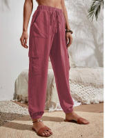 Pantalones blancos Mujer Transpirables, Adecuados para uso diario en - details 24