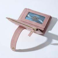 Cartera pequeña de cuero PU para mujer, monedero pequeño, bolso de mano, tarjetero, Color sólido, Delgado, Simple, nuevo - details 14